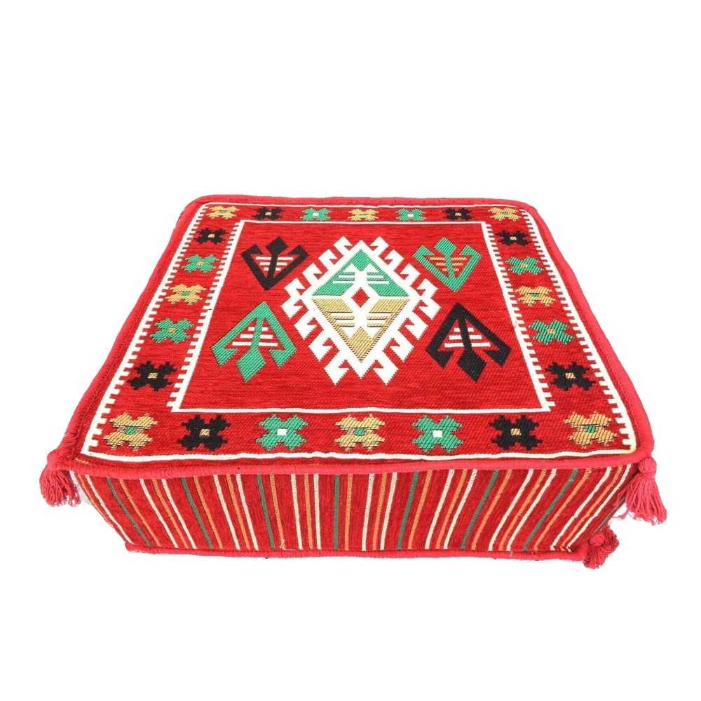 BELKIS 60 x 60 cm Square Pouffe