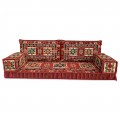 PERGAMON Three Seater Majlis Floor Sofa Set