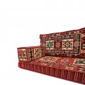 PERGAMON Three Seater Majlis Floor Sofa Set