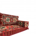 PERGAMON Three Seater Majlis Floor Sofa Set
