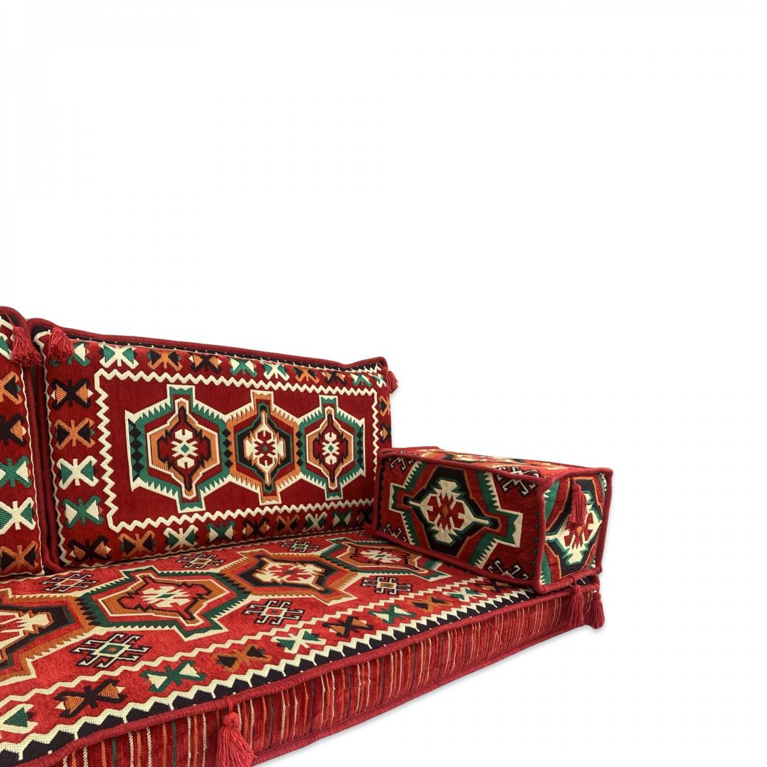 CAUCASIAN Three Seater Majlis Floor Sofa Set CAUCASIAN Three Seater Majlis Floor Sofa Set