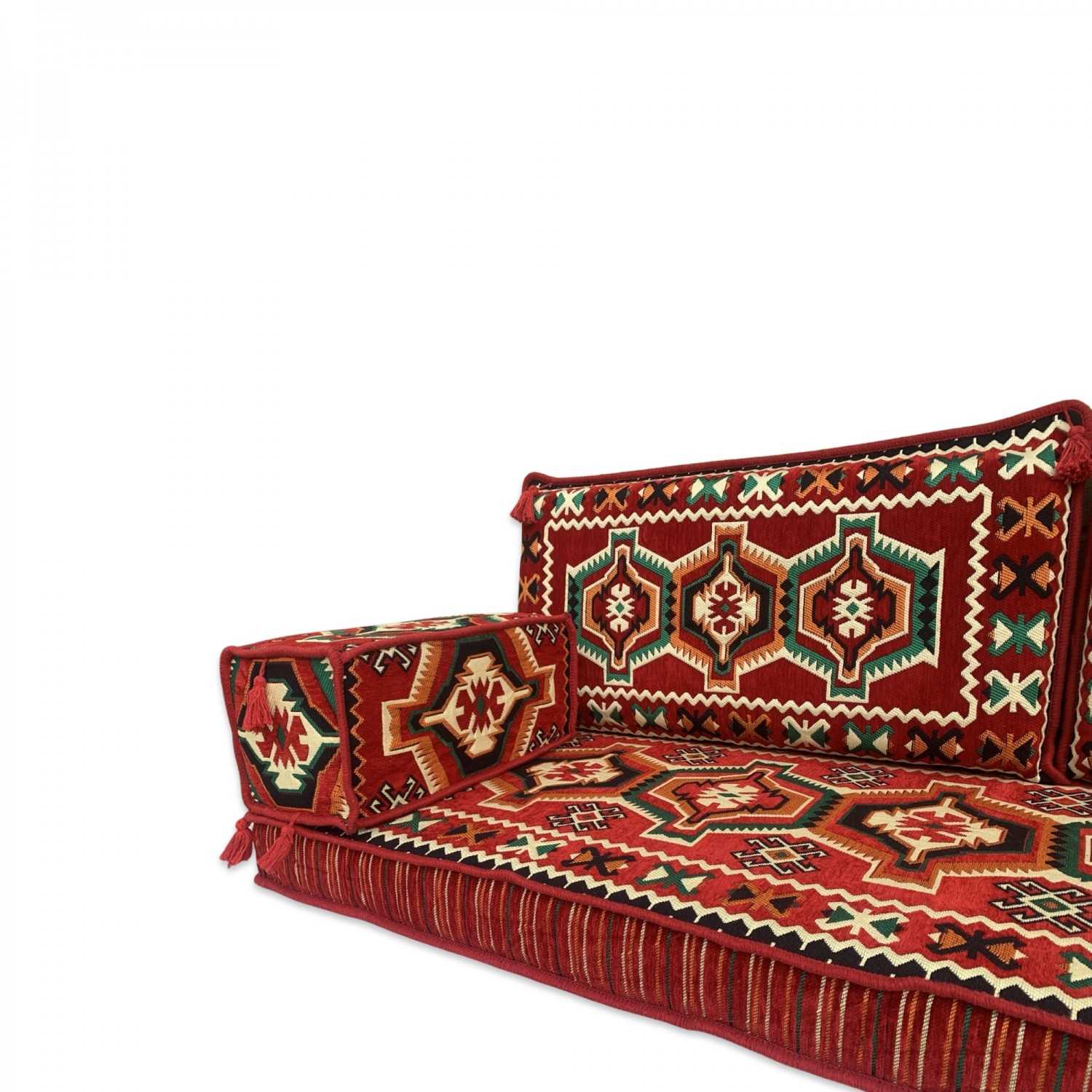 CAUCASIAN Three Seater Majlis Floor Sofa Set CAUCASIAN Three Seater Majlis Floor Sofa Set