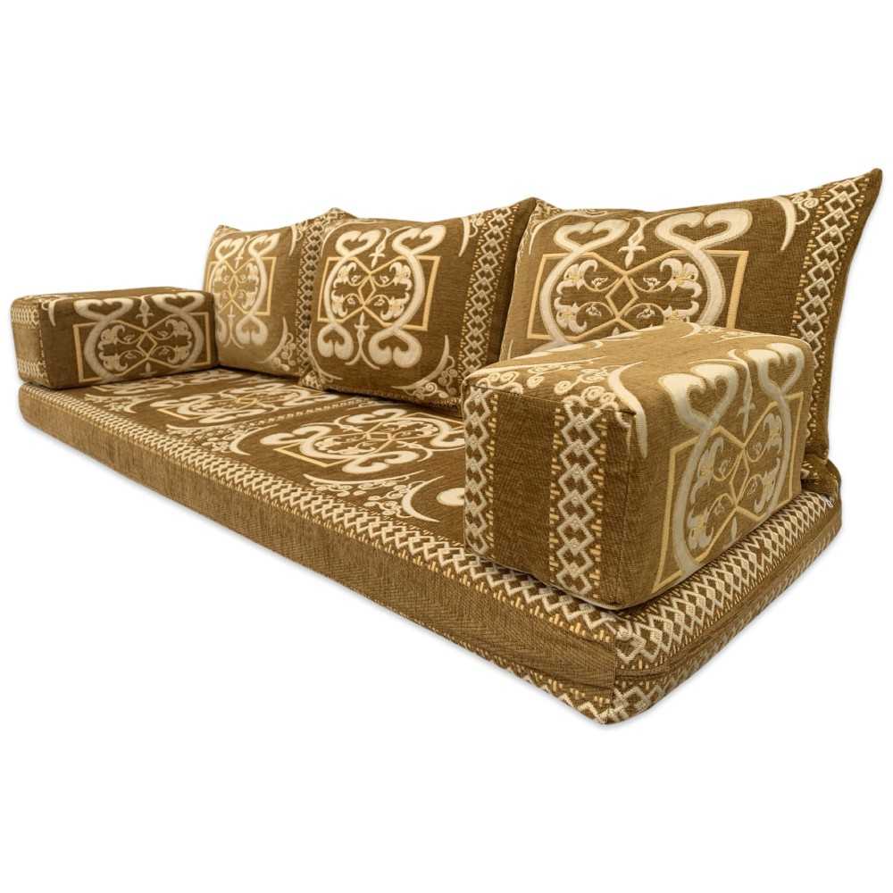 PALMERA Three Seater Majlis Floor Sofa Set