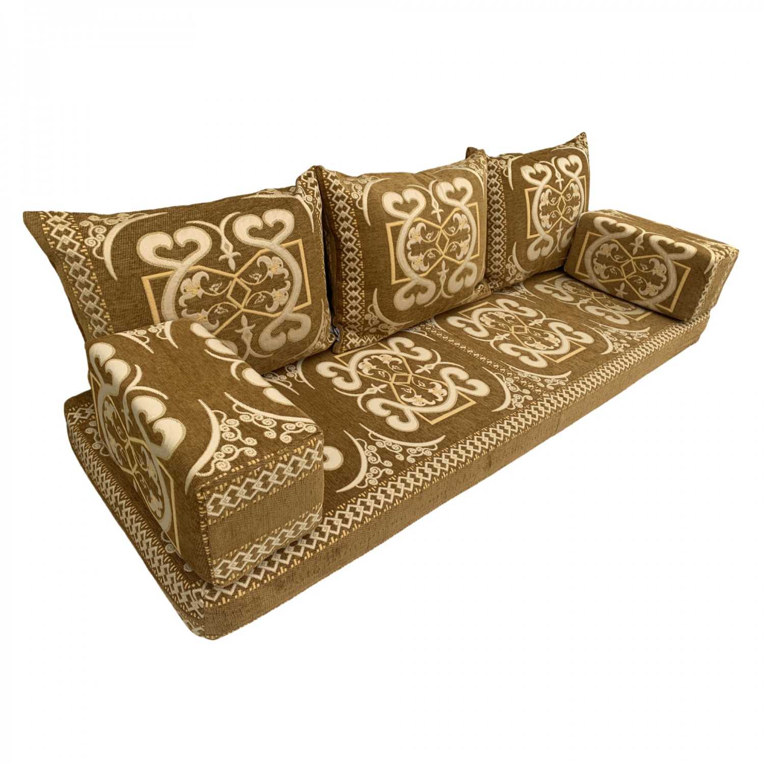 PALMERA Three Seater Majlis Floor Sofa Set