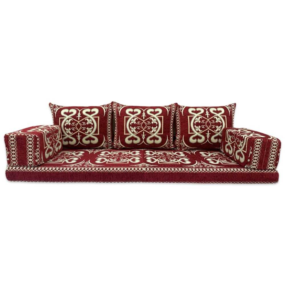 PALMERA Three Seater Majlis Floor Sofa Set