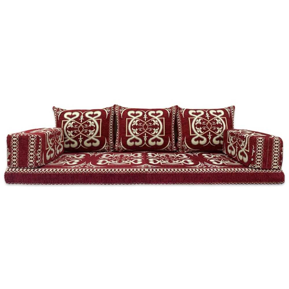 PALMERA Three Seater Majlis Floor Sofa Set