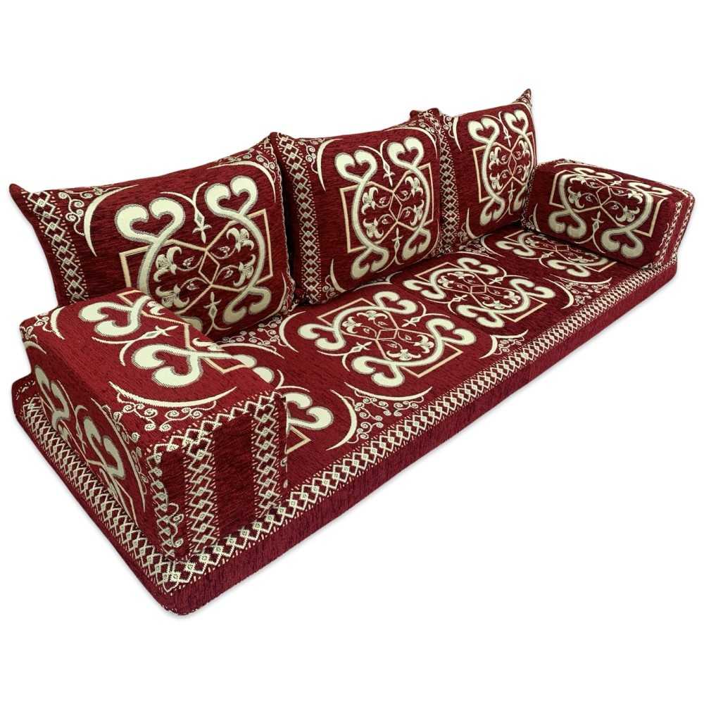 PALMERA Three Seater Majlis Floor Sofa Set