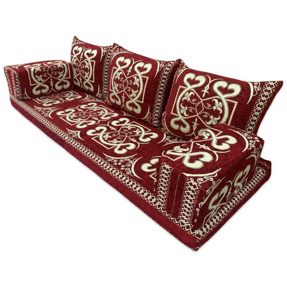 PALMERA Three Seater Majlis Floor Sofa Set