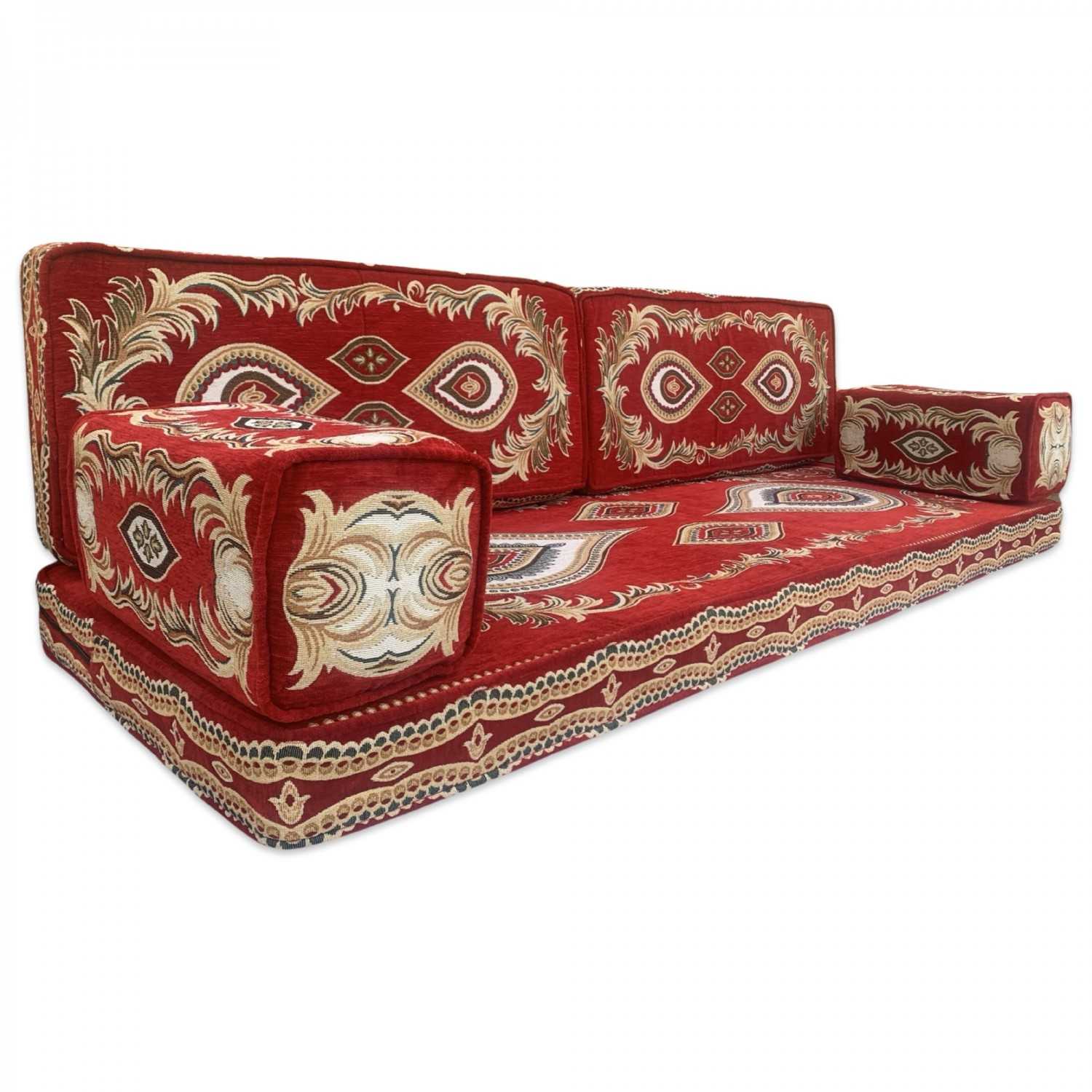 ZANA Three Seater Majlis Floor Sofa Set