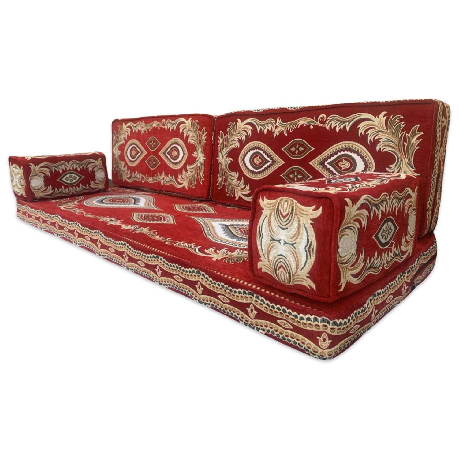 ZANA Three Seater Majlis Floor Sofa Set