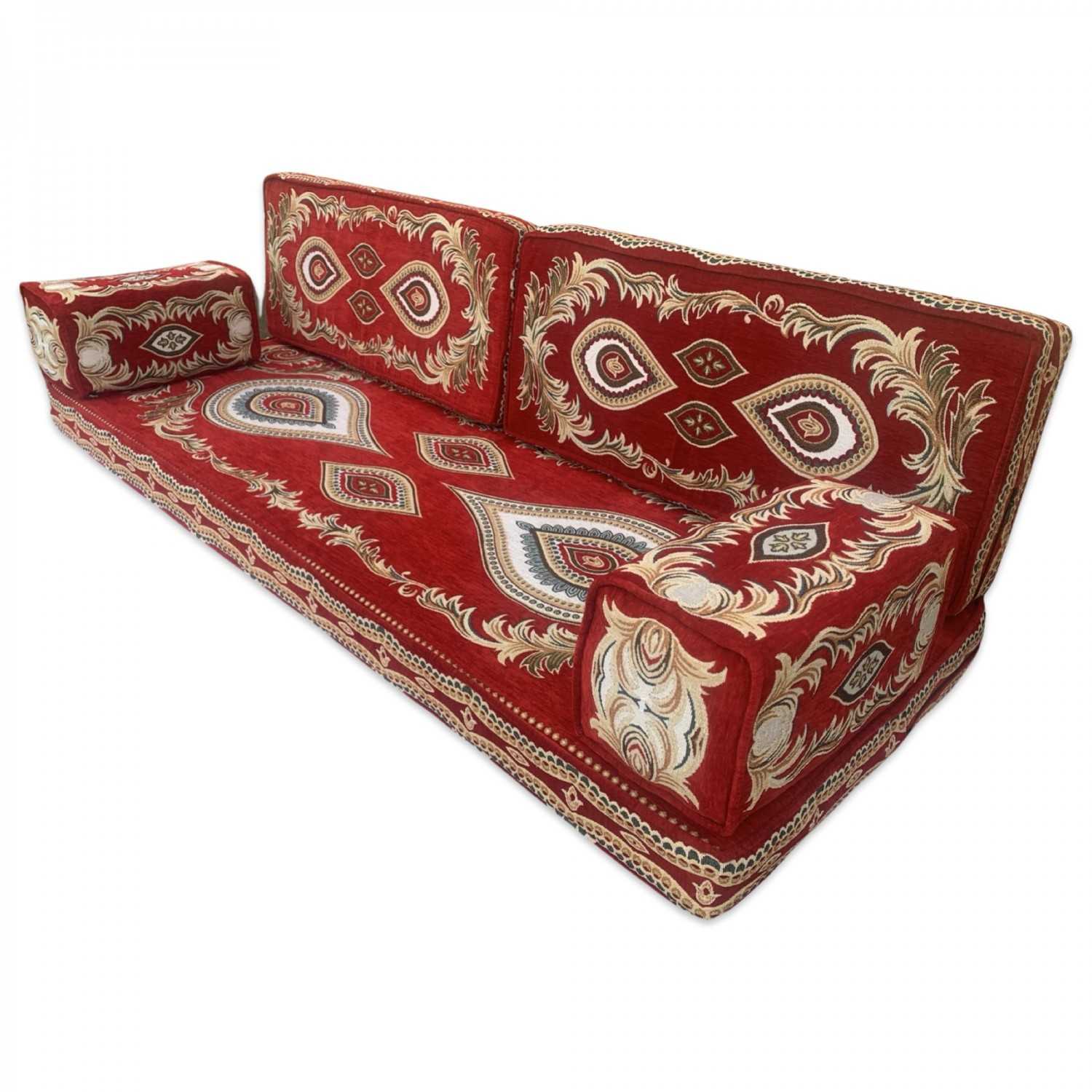 ZANA Three Seater Majlis Floor Sofa Set