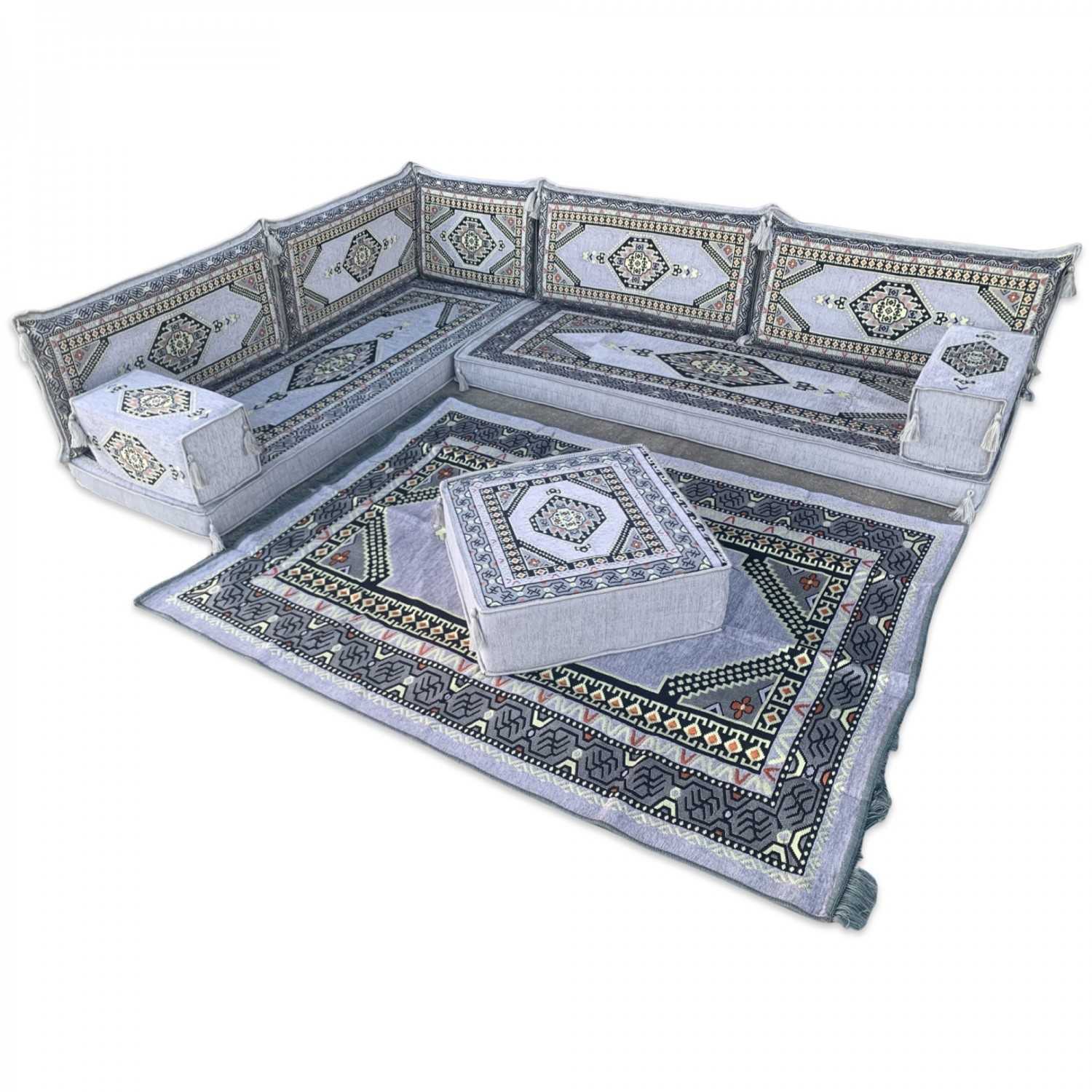 PALACE 11-Piece Corner Floor Sofa Set