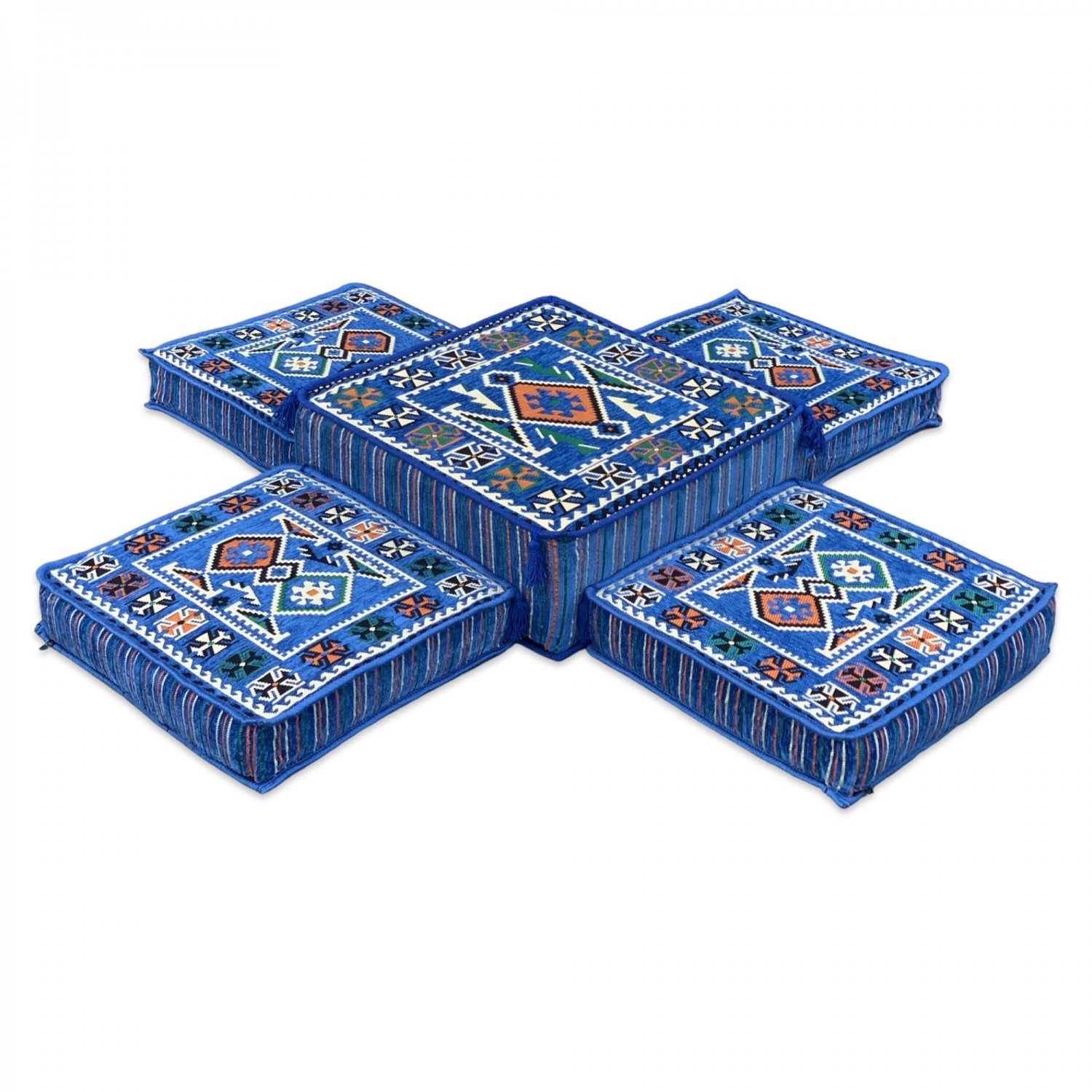 ANATOLIA 5-Piece Combo Floor Cushion Set