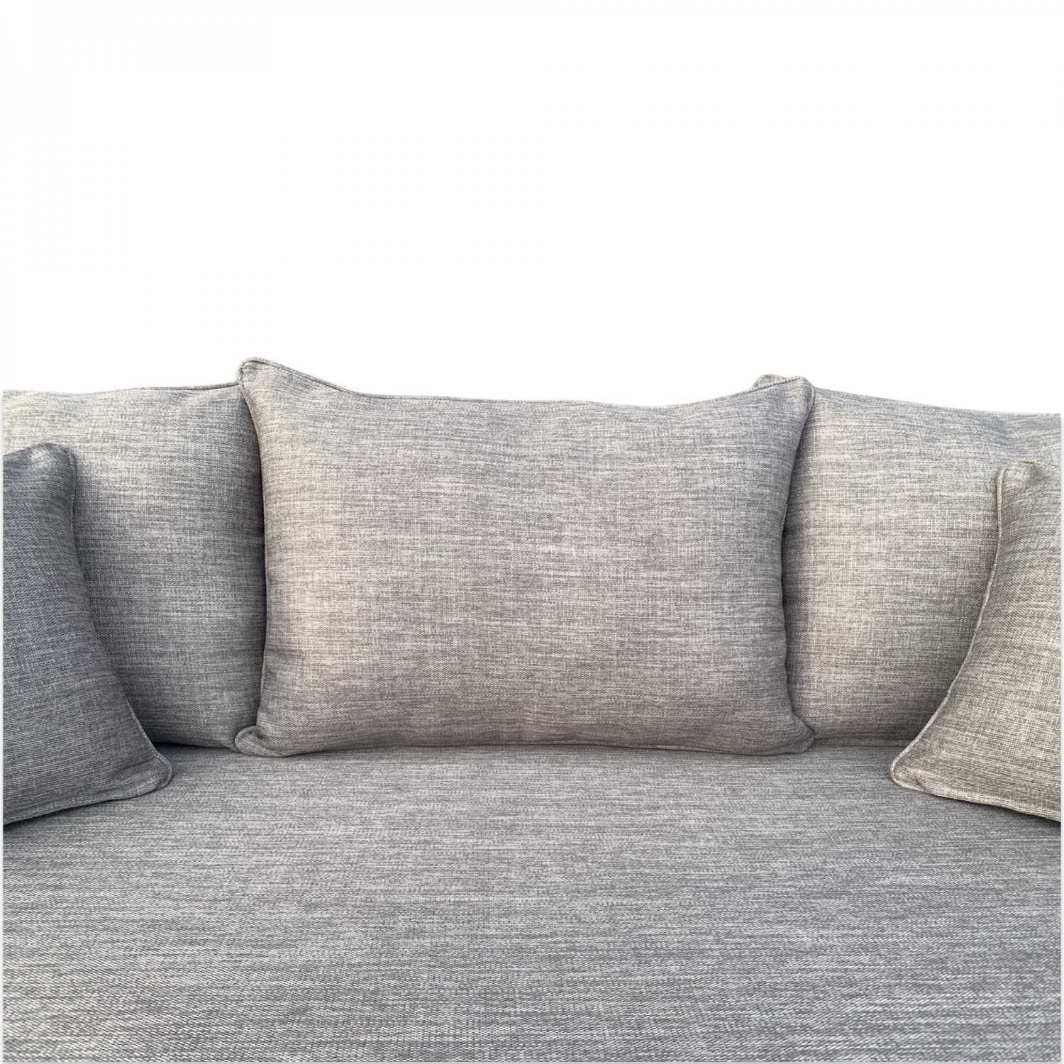 SERENE Three Seater Linen Floor Sofa Set