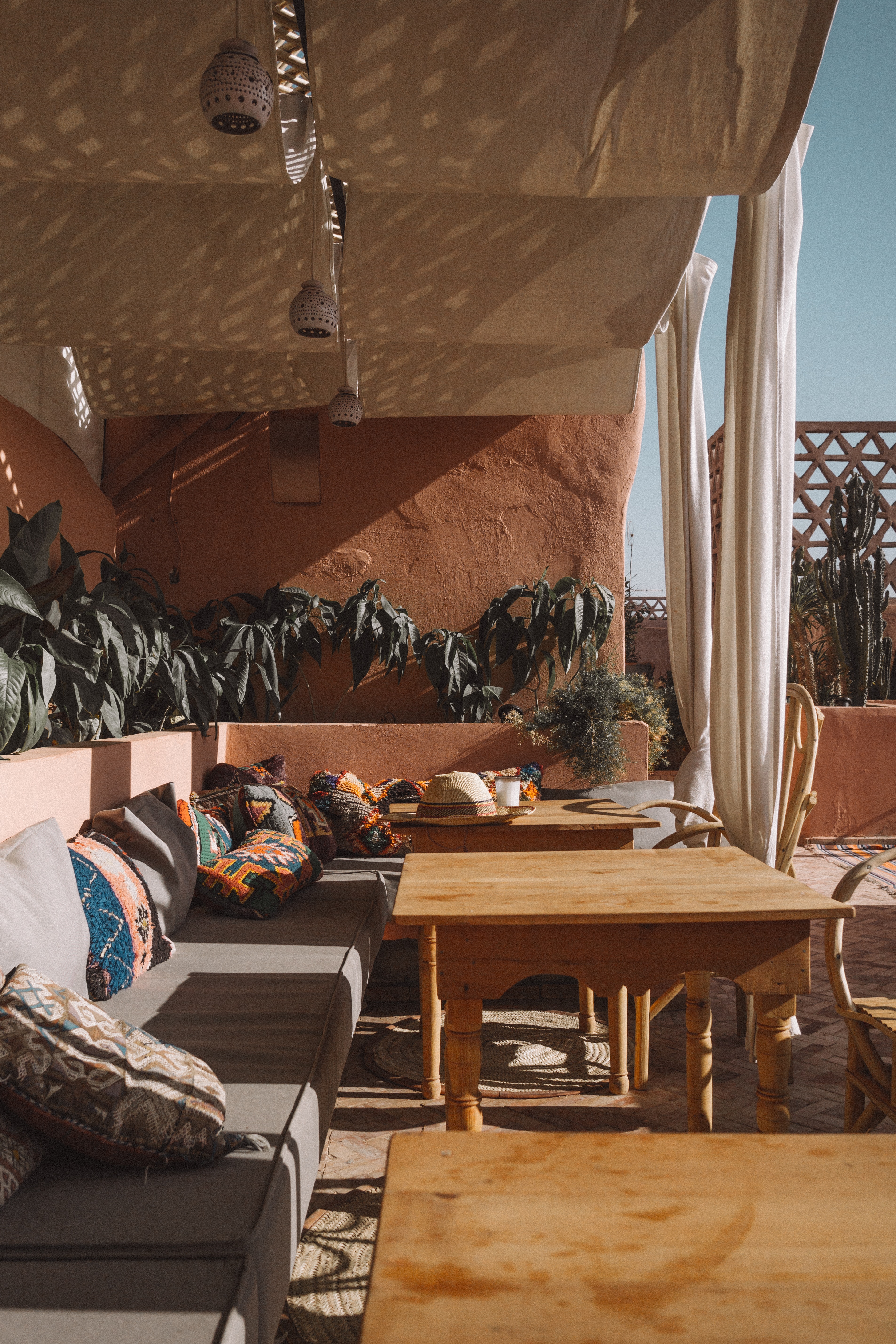 Arabic sofa in Marrakesh